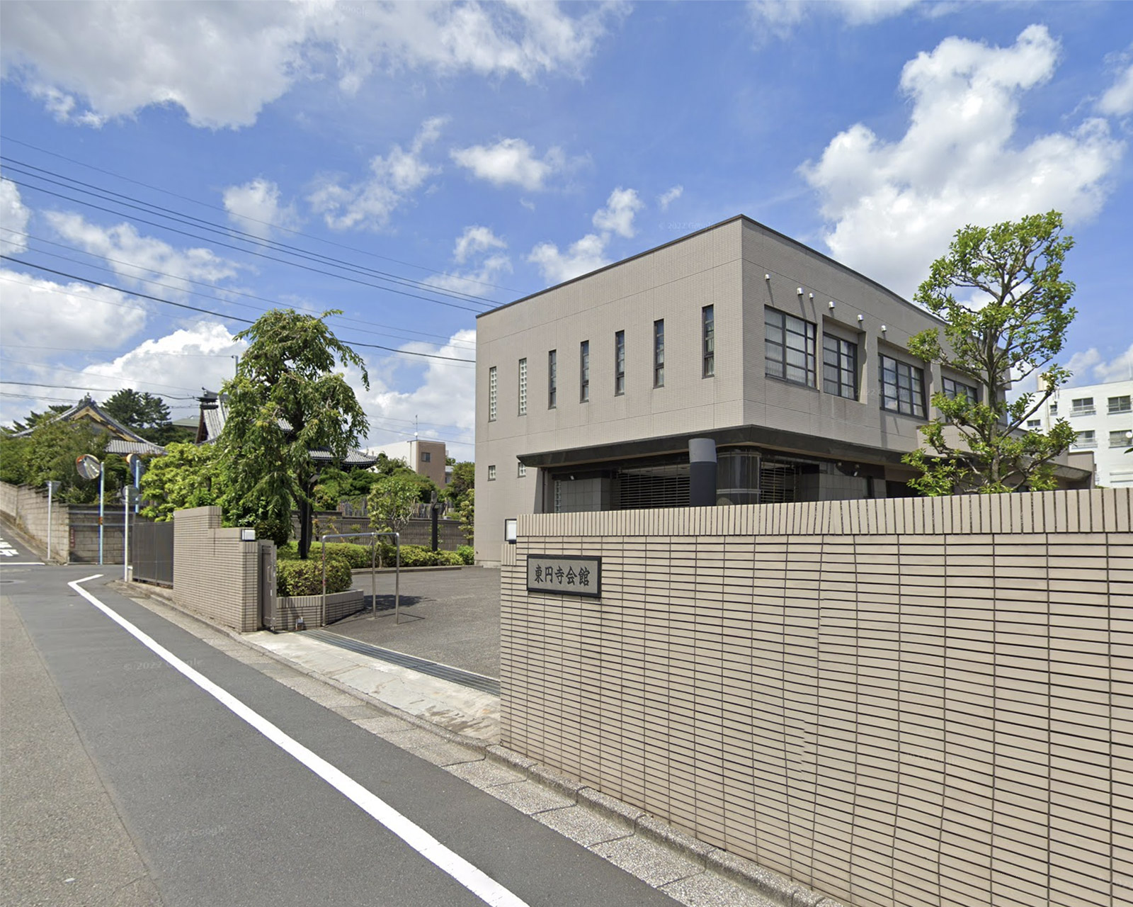  東円寺会館ホール外観